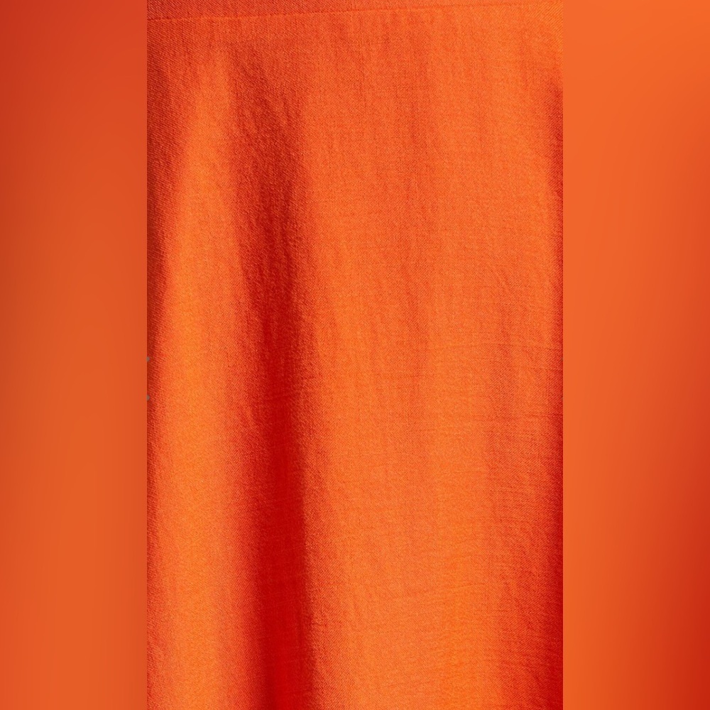 NWT - Showpo. Avie Midi Dress Twist Strapless Cocktail Dress in Orange - Size 2 - Picture 5 of 5